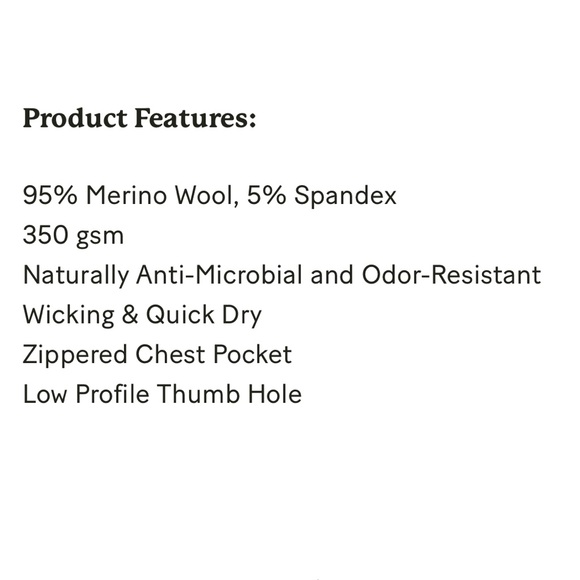 Duck Camp 1/4 Zip Merino Wool Jacket - Picture 3 of 12